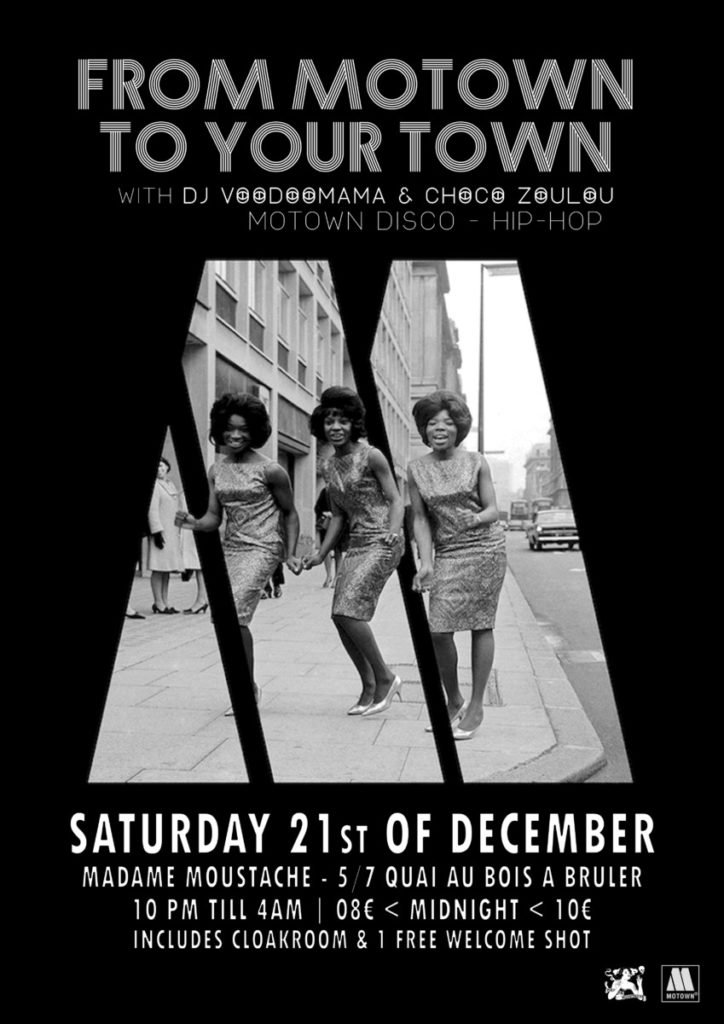 From Motown To Your Town @madamemoustachebrussels - Madame Moustache