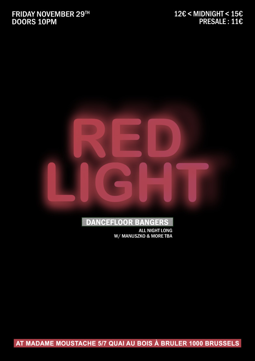 RED LIGHT w/ DJ Manuszko & MORE TBA