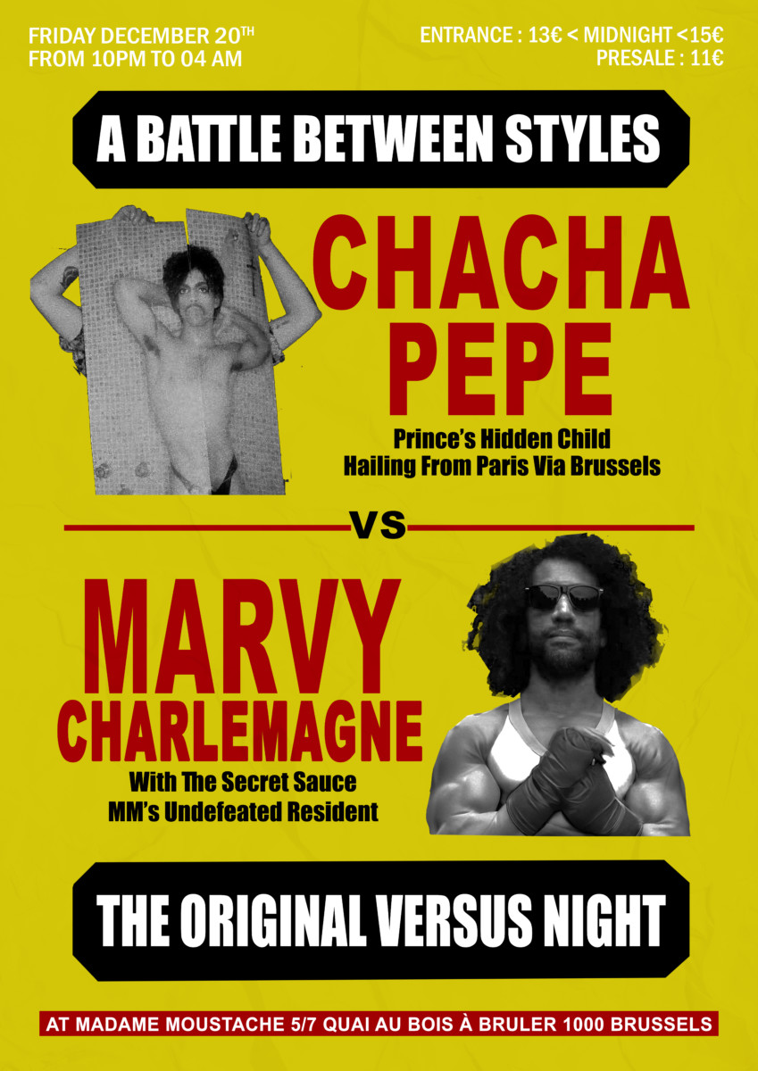 The Original Versus Night w/CHACHA PÉPÉ VS MARVY